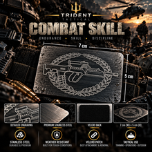 Load image into Gallery viewer, Stainless Steel Combat Skills Patch
