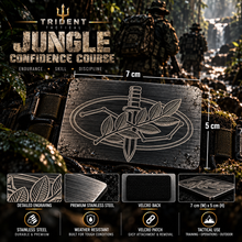Load image into Gallery viewer, Stainless Steel Jungle Confidence Course Patch
